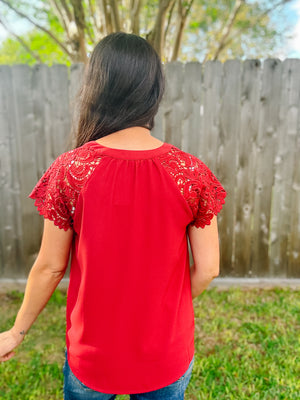 Lindy Top | Red