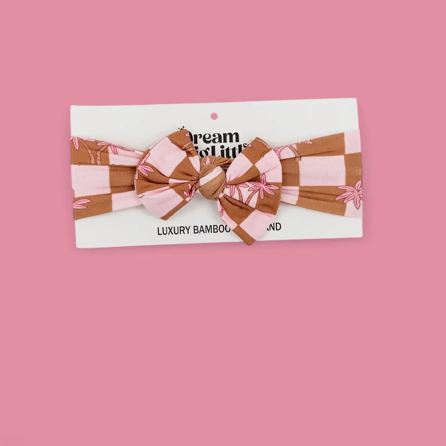 Sunset Beach Checkers Dream Bow - OS