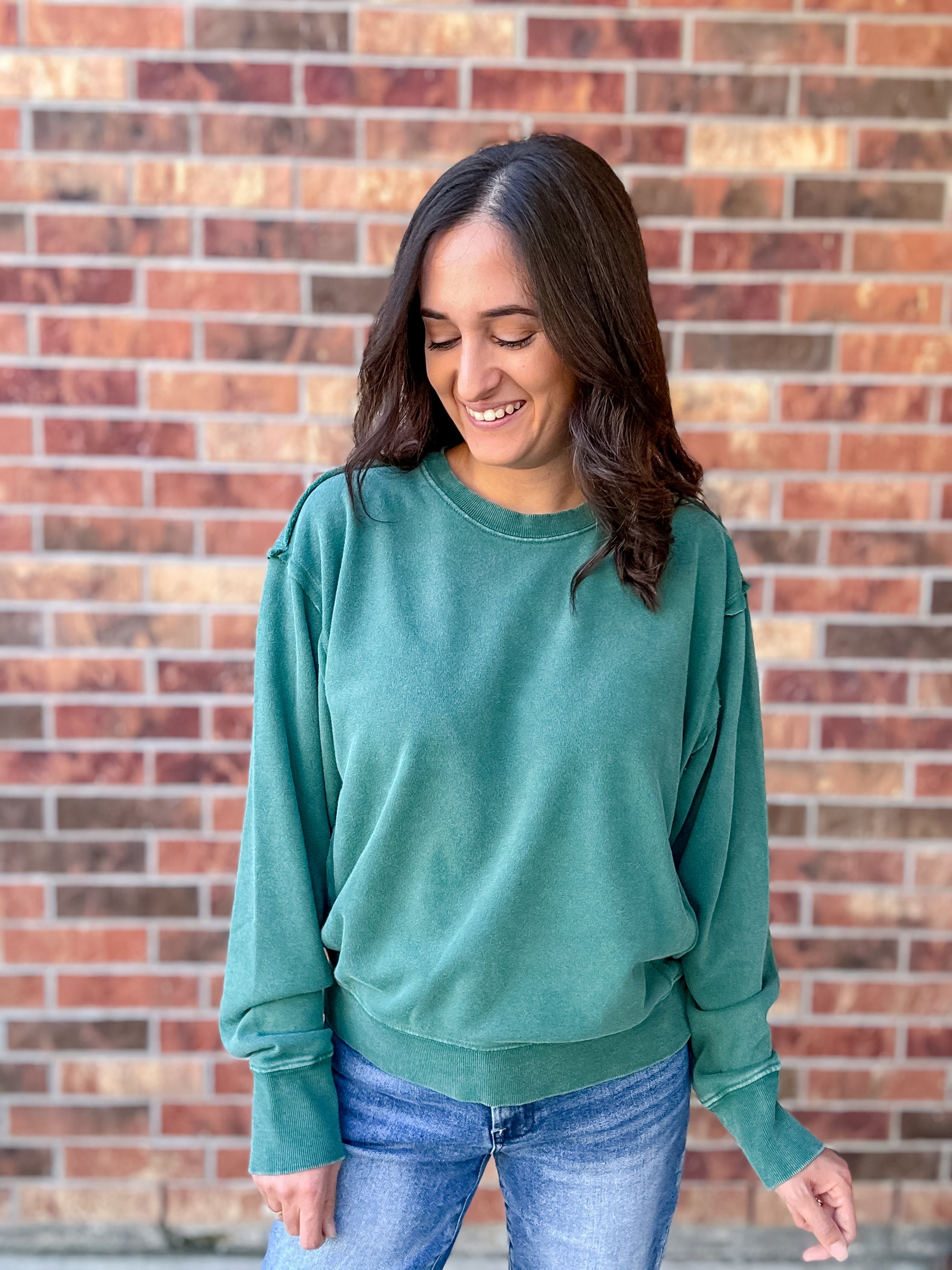 Marisa Pullover | Dark Green