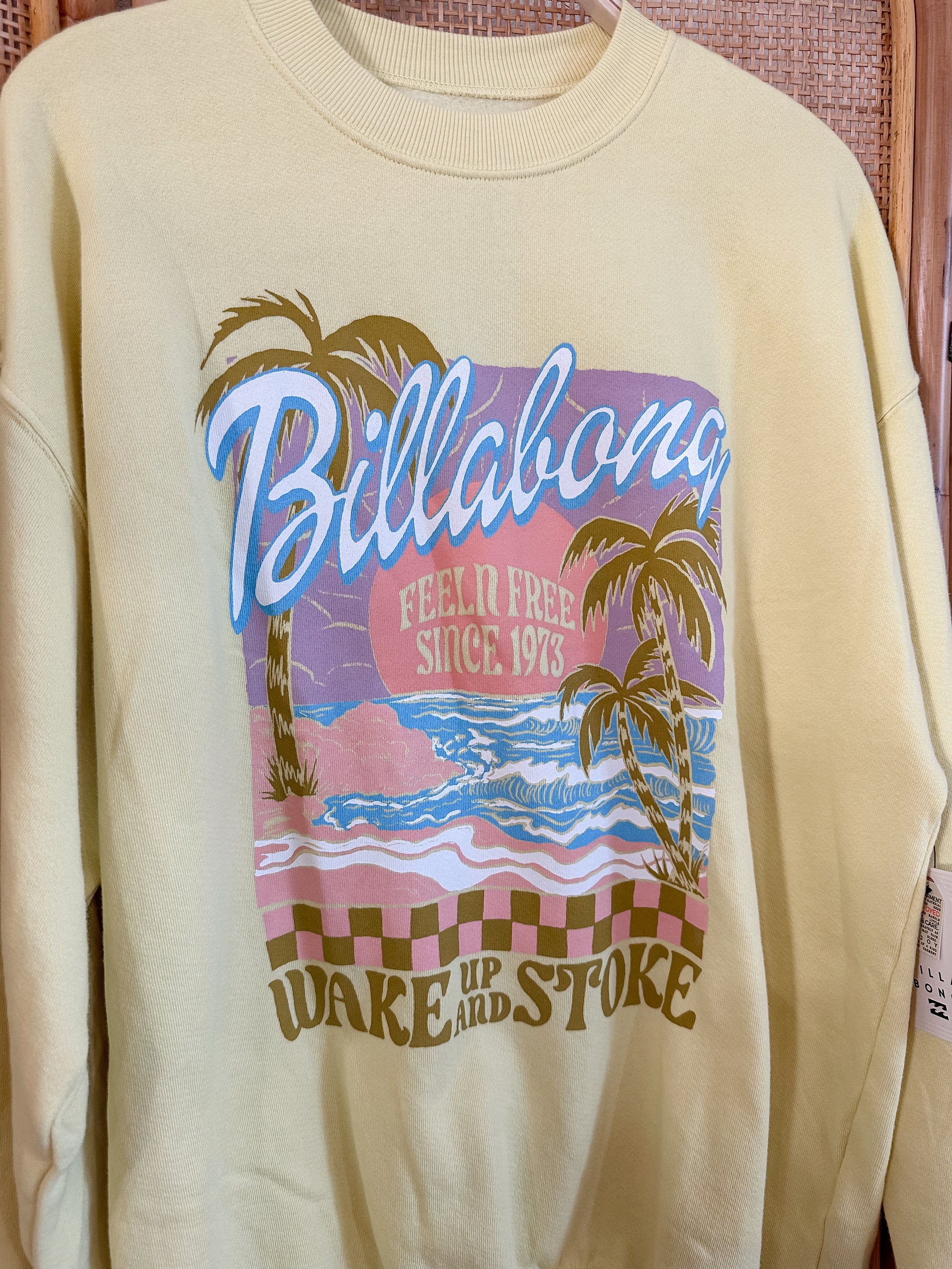 Billabong Ride In Oversized Sweatshirt | Sunspell