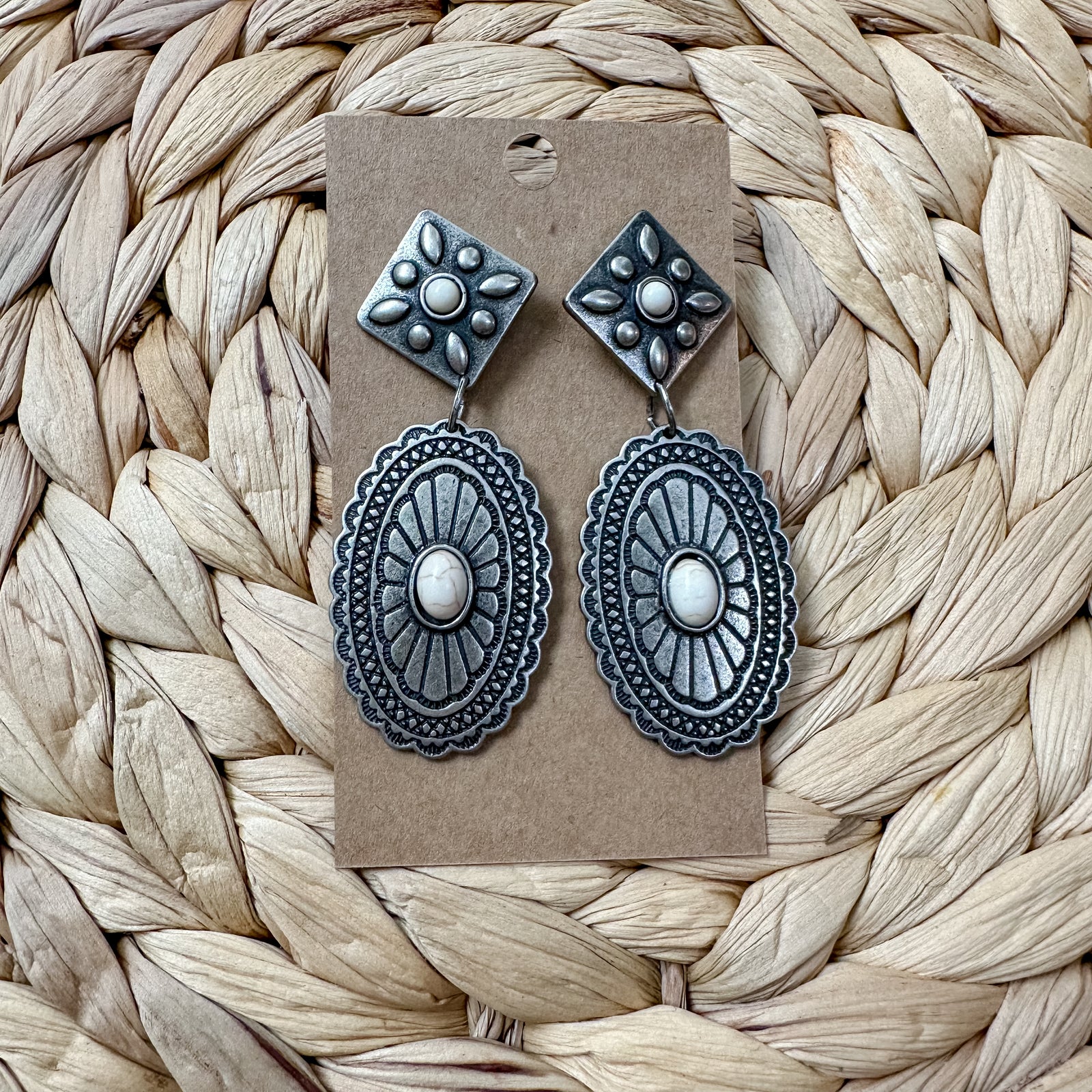 Maya Earrings | Ivory