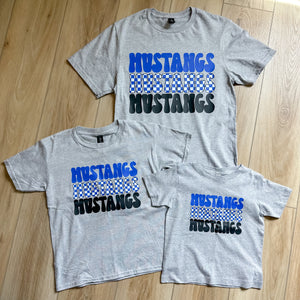 Mustangs Mustangs Mustangs Tee