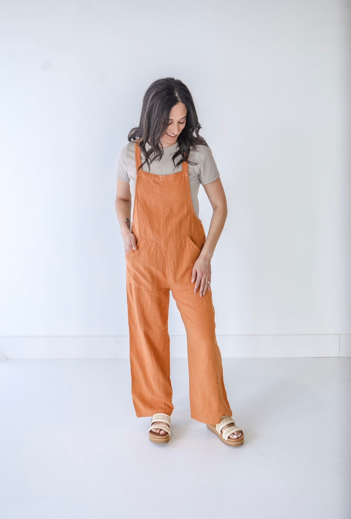 Billabong Pacific Time Jumpsuit | Toffee