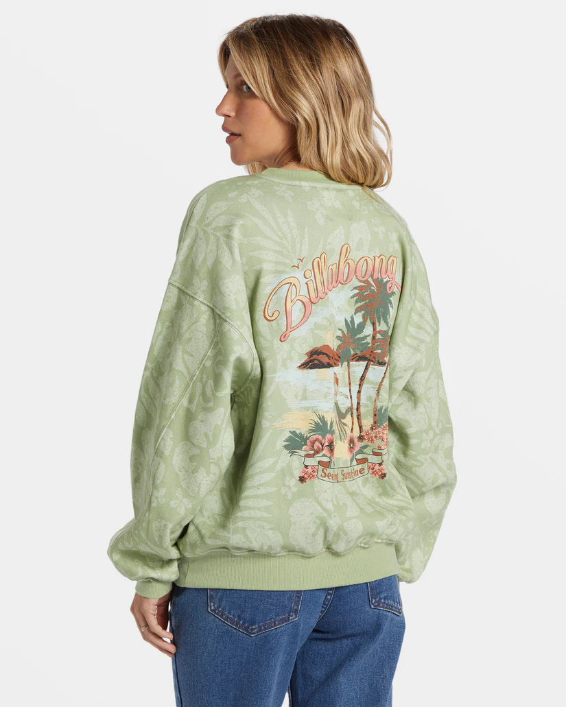 Billabong Off Tropic Kendall Pullover Sweatshirt