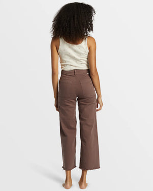 Billabong Free Fall High Waist Twill Pant | Kona