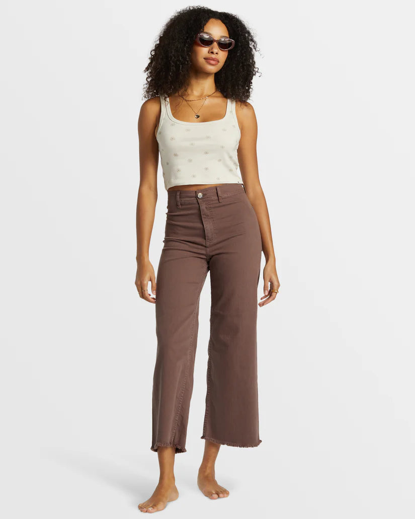 Billabong Free Fall High Waist Twill Pant | Kona