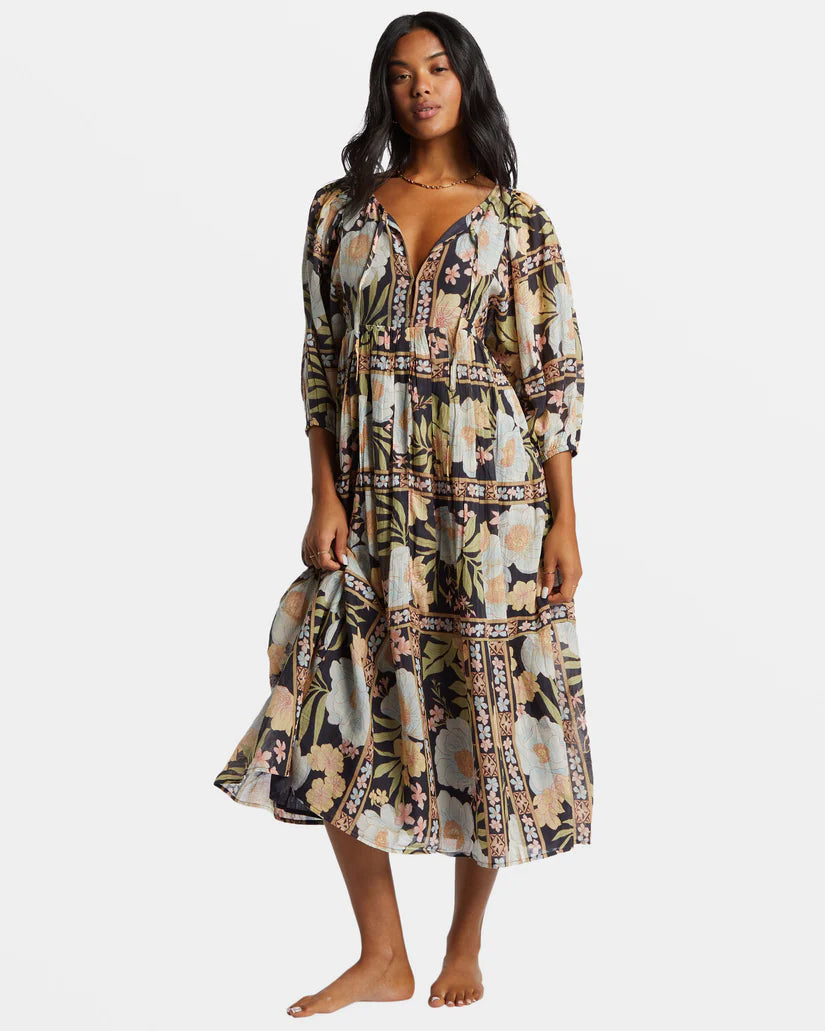 Billabong Lost Cove Midi Dress