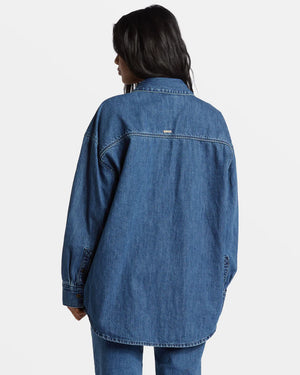 Billabong Deep Sea Denim Shacket