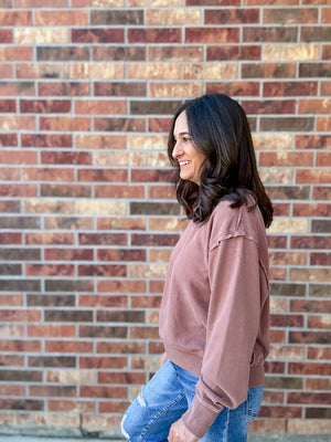 Marisa Pullover | Chestnut