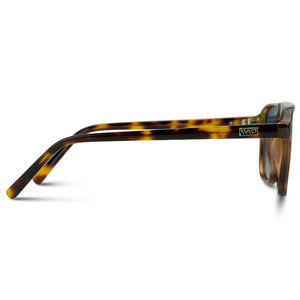 Wear Me Pro Emerson Sunglasses | Whiskey Brown Frame / Blue Gradient Lens