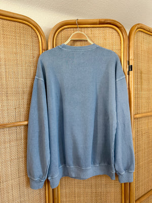 Billabong Ride In Oversized Sweatshirt | Blue Shadow