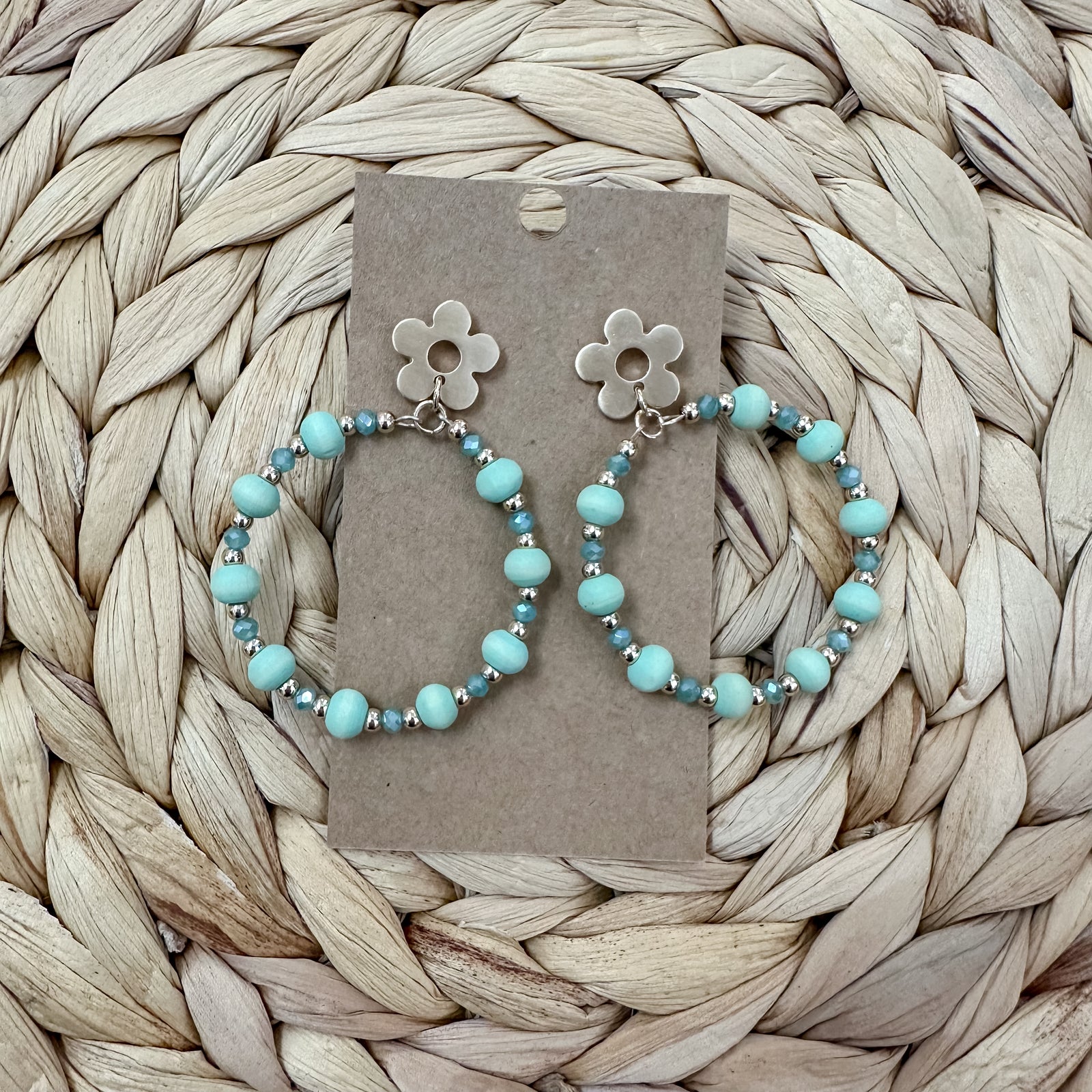 Bloom Earrings | Mint