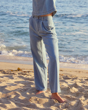 Billabong Wave Washed Pant | Sea Blue