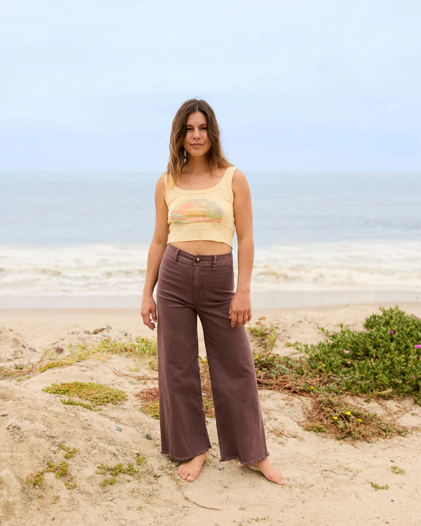 Billabong Free Fall High Waist Twill Pant | Kona