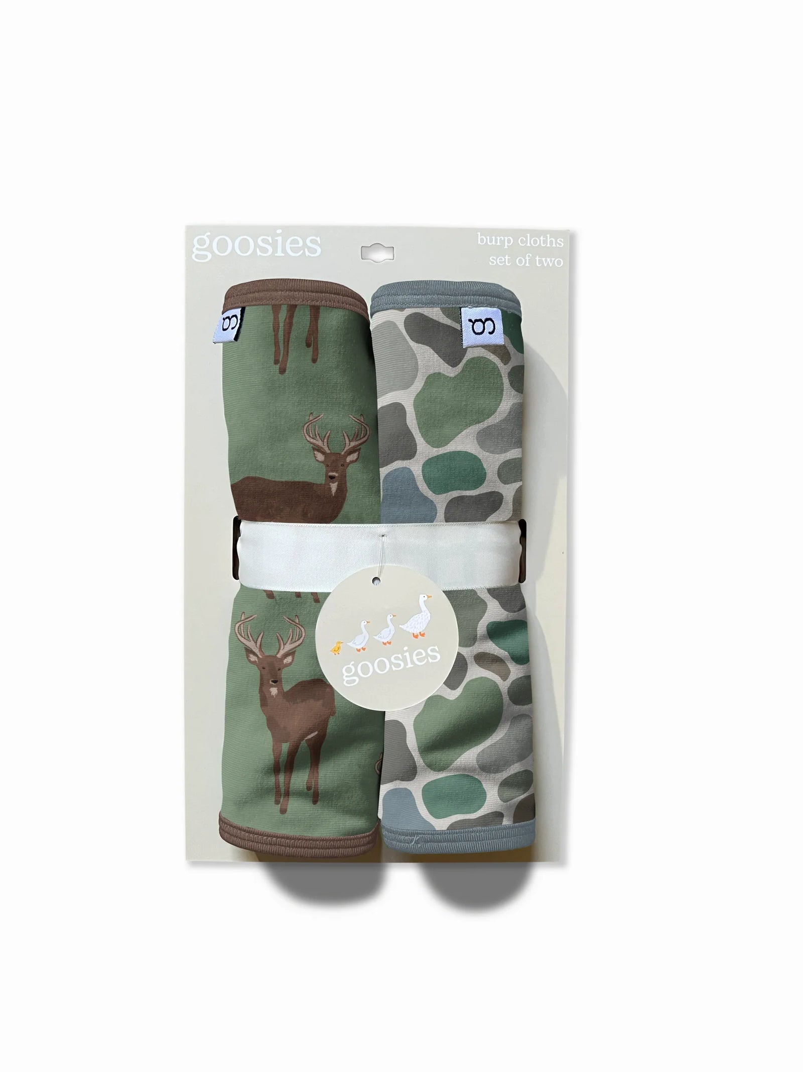 Goosies Burp Cloth Set - Deer