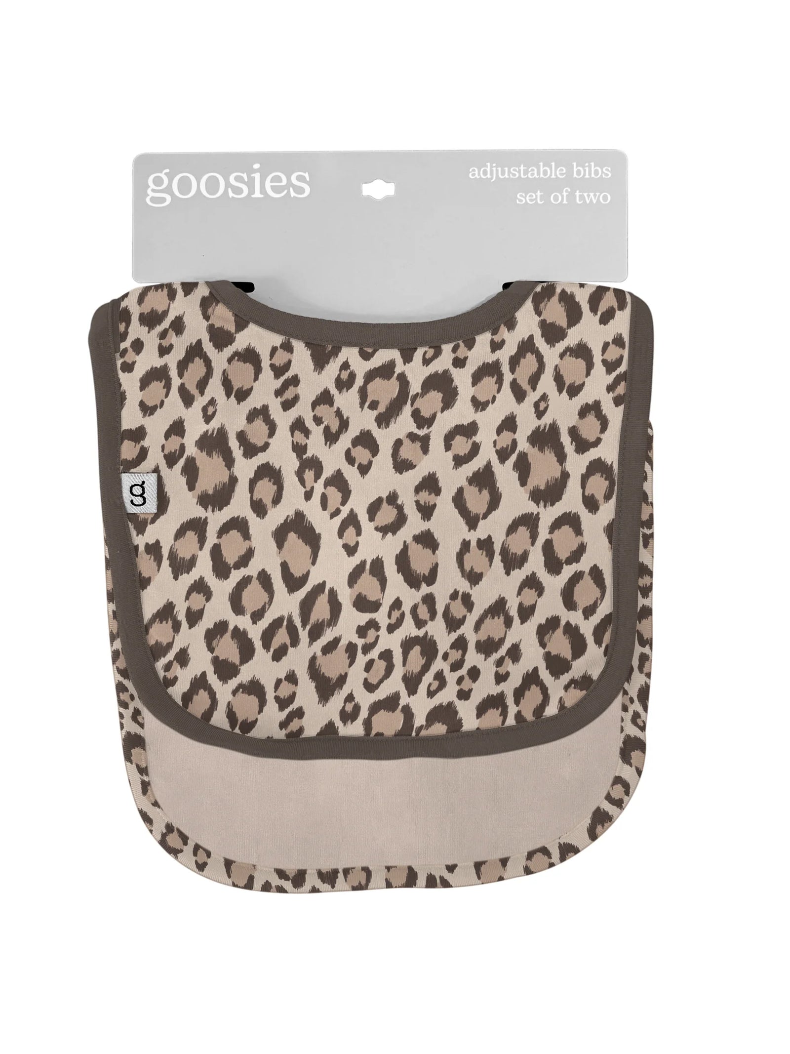 Goosies Bib Set - Classic Leopard