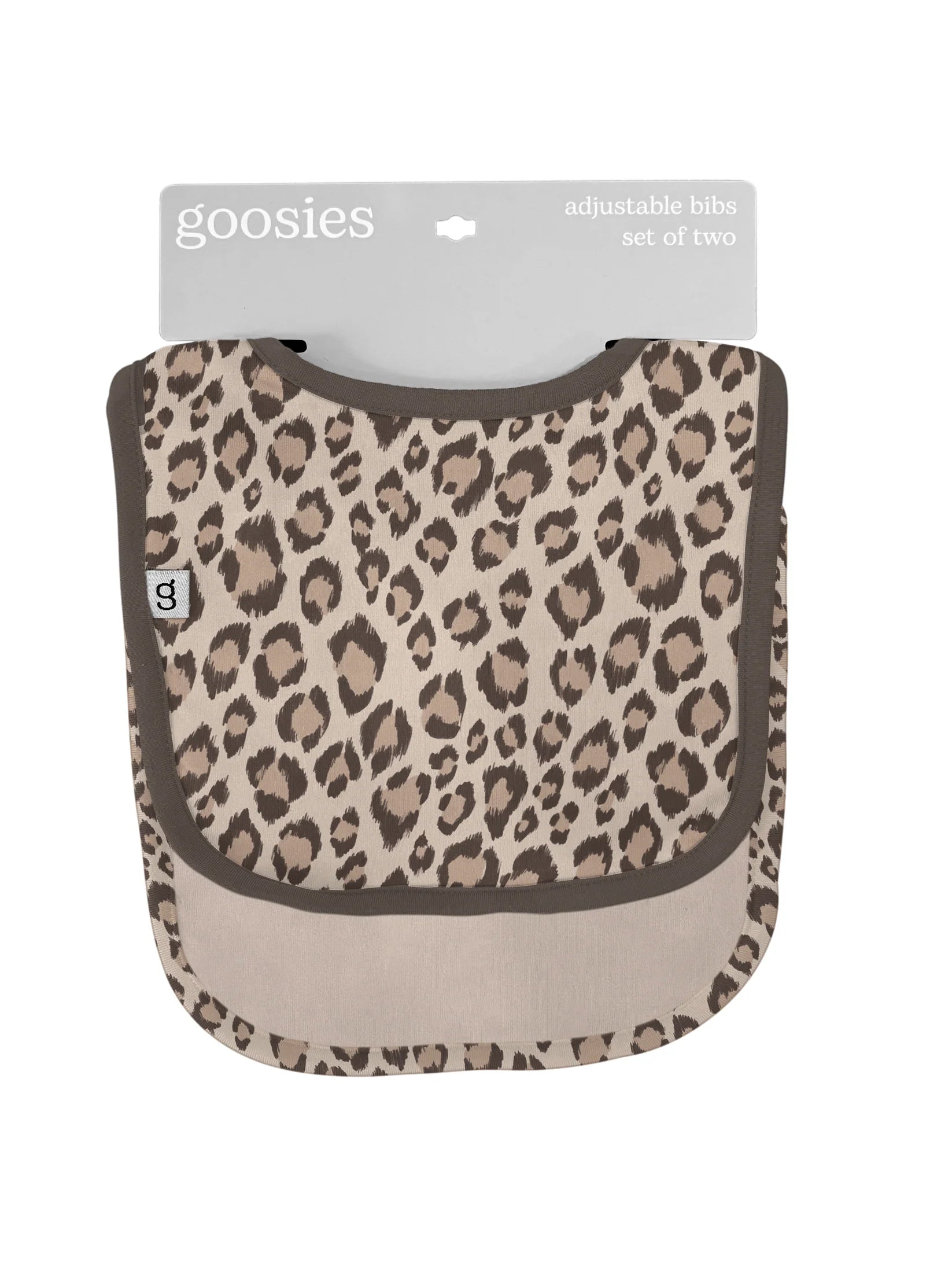 Goosies Bib Set - Classic Leopard