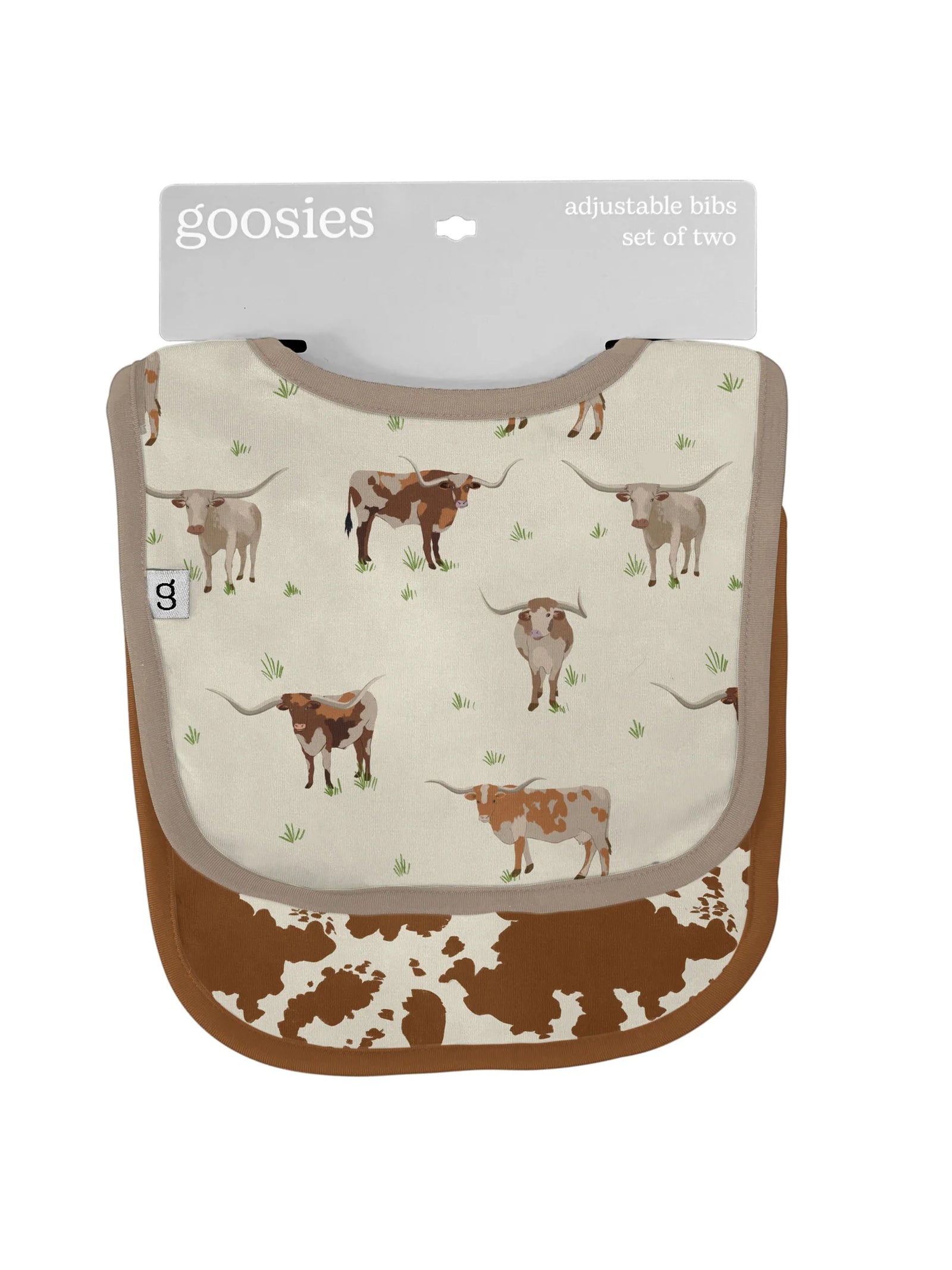 Goosies Bib Set - Longhorns