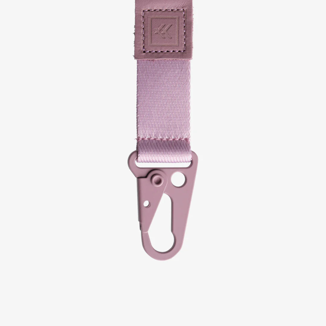 Thread Wallets - Mauve Keychain Clip