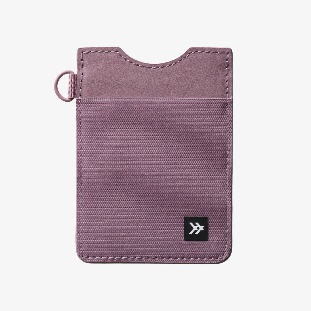 Thread Wallets - Mauve Vertical Wallet