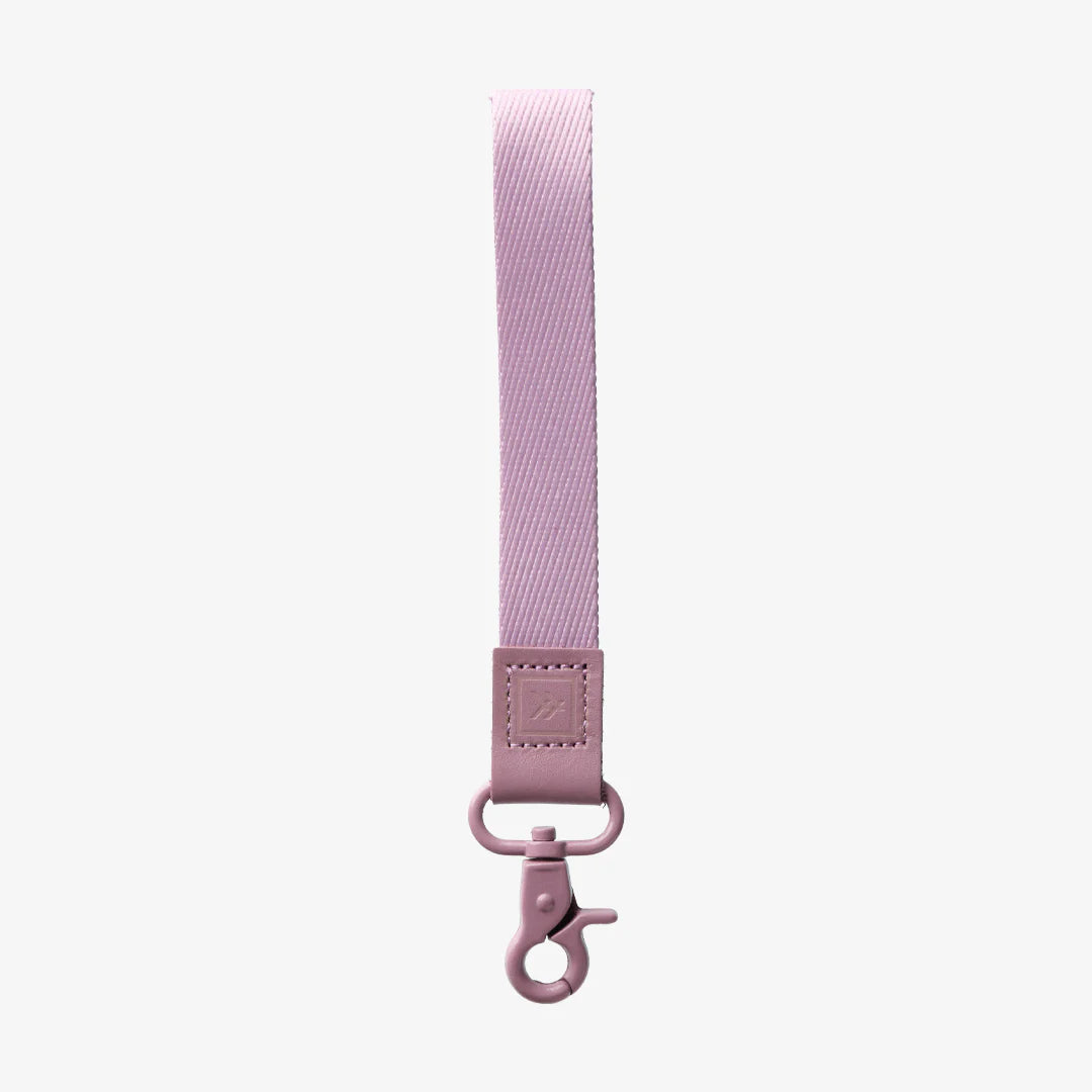 Thread Wallets - Mauve Wrist Lanyard