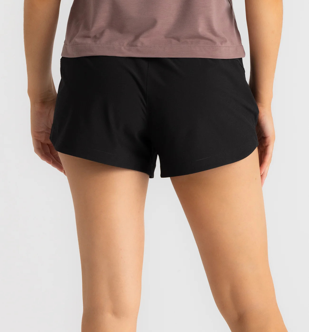 Free Fly Women's Bamboo-Lined Active Breeze Short | 3" | Black