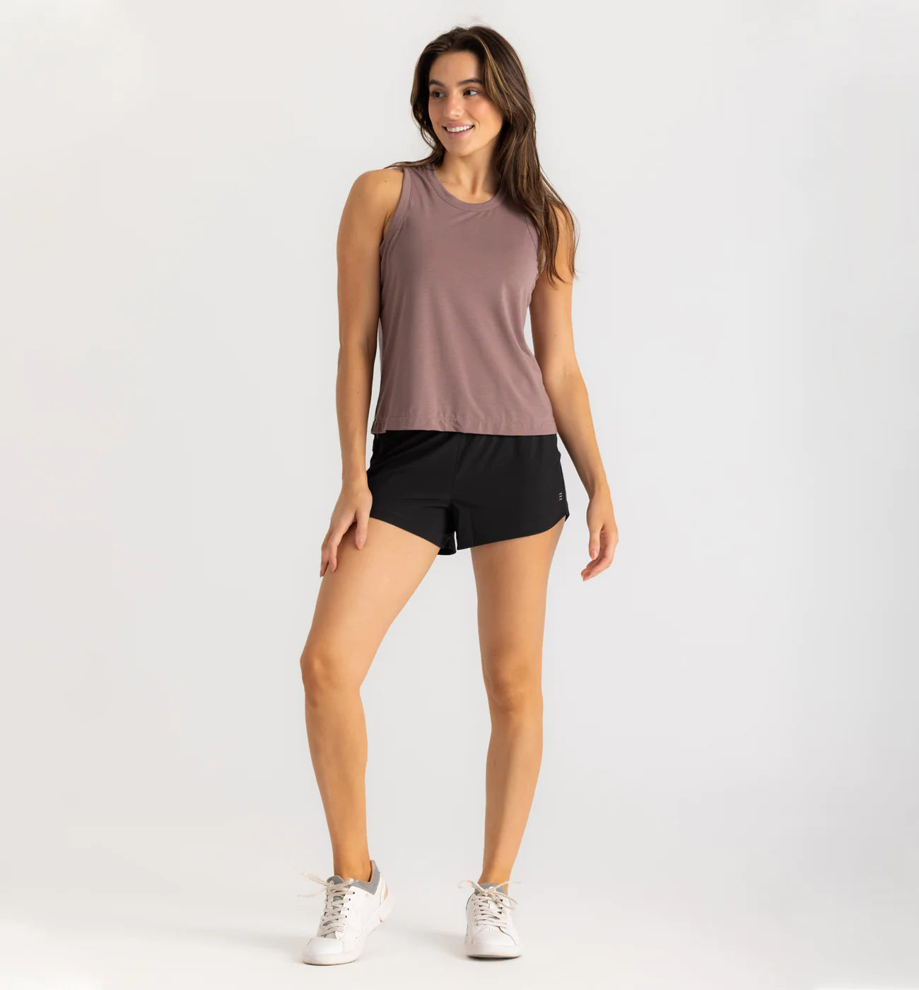 Free Fly Women's Bamboo-Lined Active Breeze Short | 3" | Black