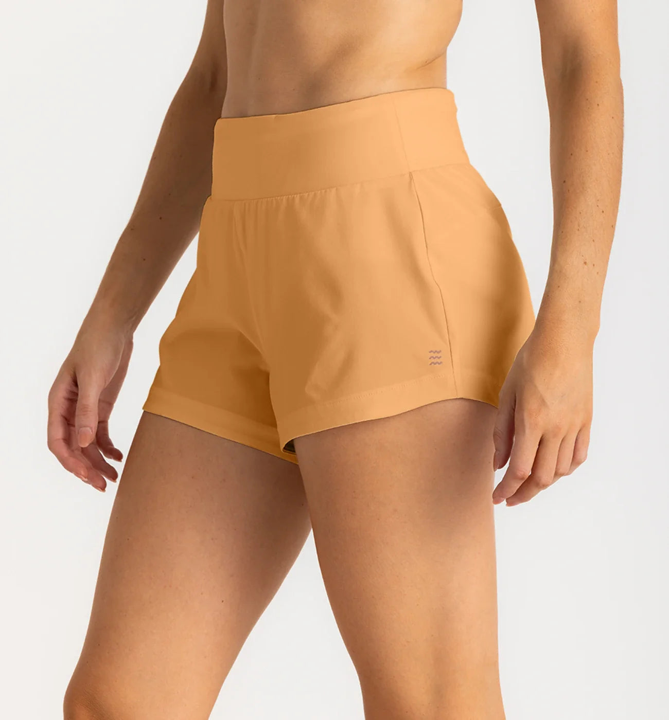 Free Fly Women's Bamboo-Lined Active Breeze Short | 3" | Sand Dune