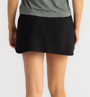 Free Fly Women's Bamboo-Lined Active Breeze Skort | 13" | Black