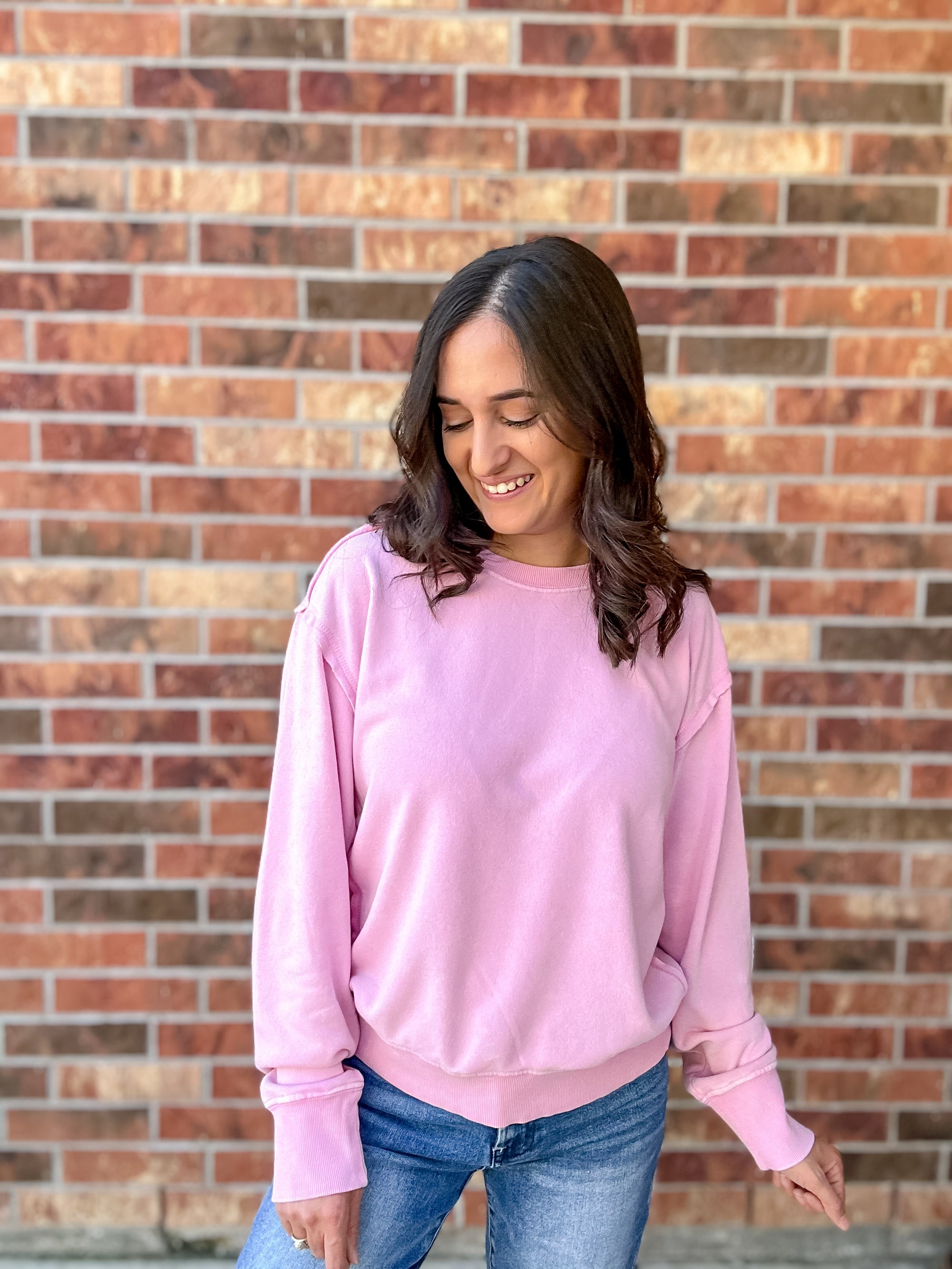 Marisa Pullover | Rose Pink