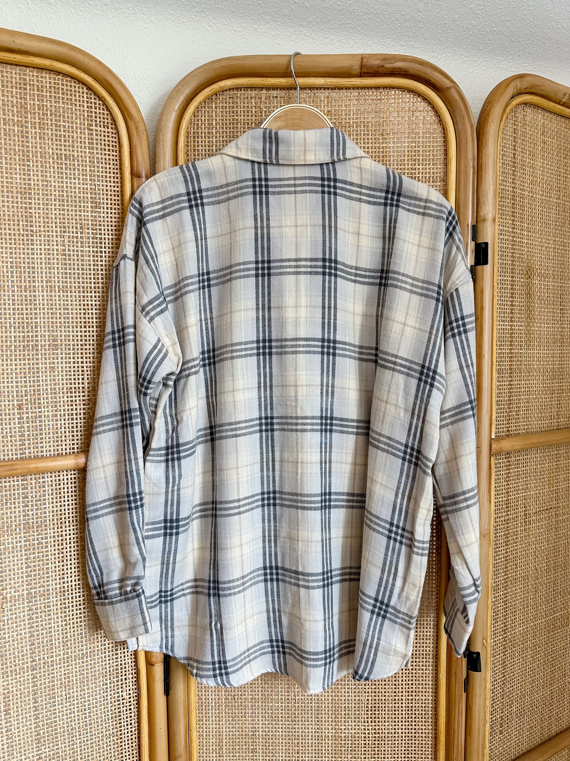 Skylar Flannel | Grey