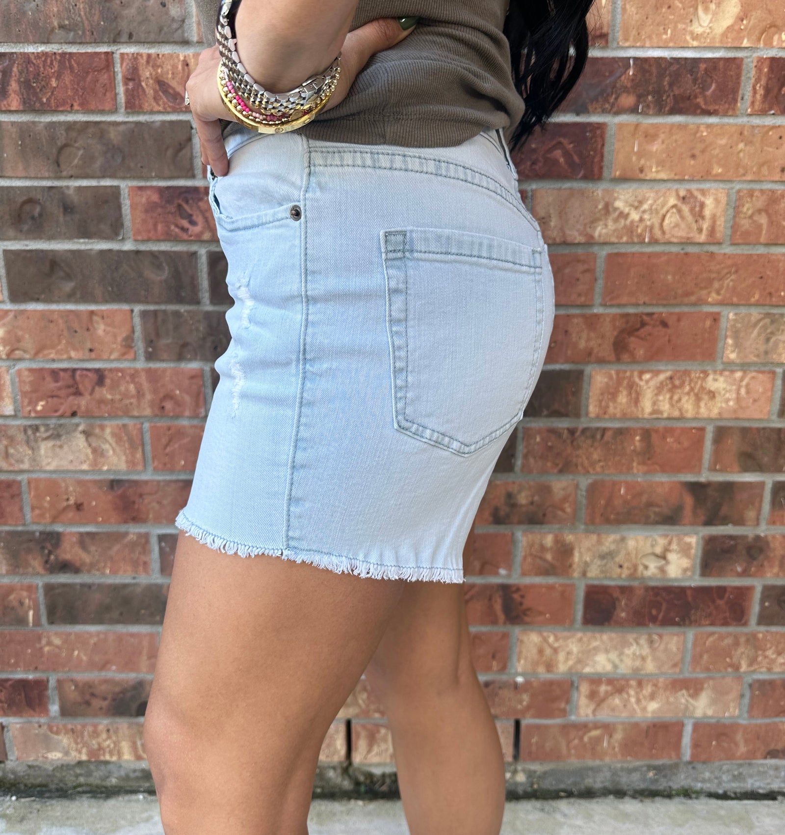 O'Neill Cody Denim Shorts | Light Blue Indigo