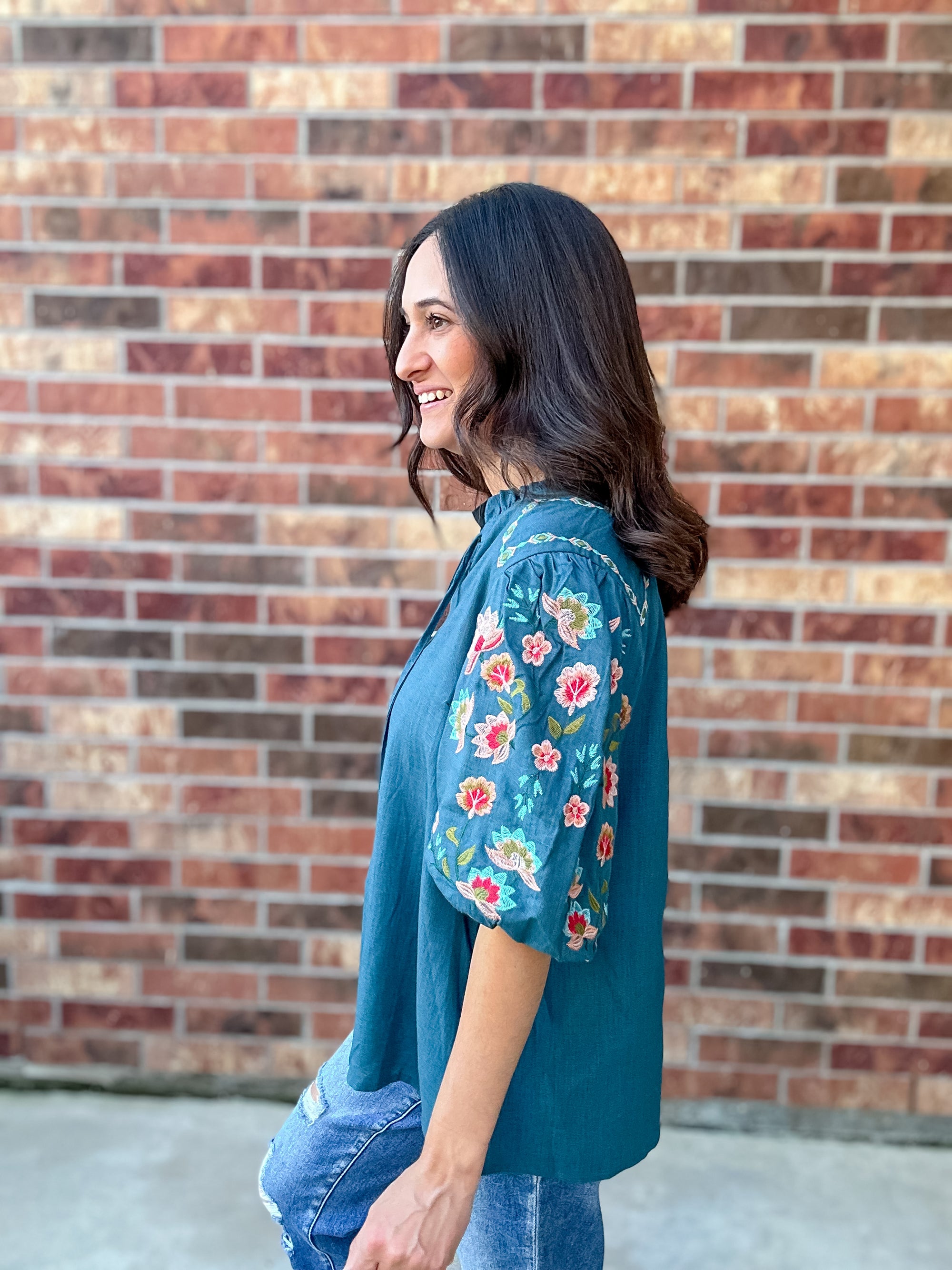 Maryanne Top | Teal