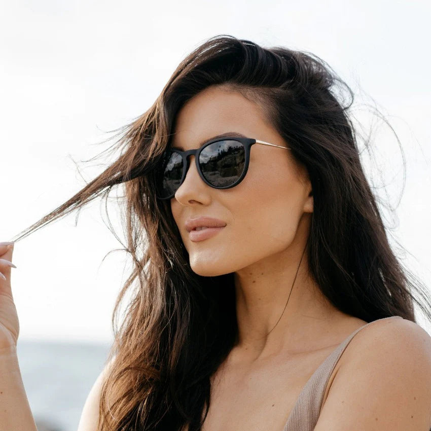 Wear Me Pro Drew Polarized Sunglasses | Black / Gold