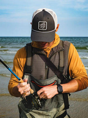 Free Fly Flood Feeder Trucker Hat | Midnight