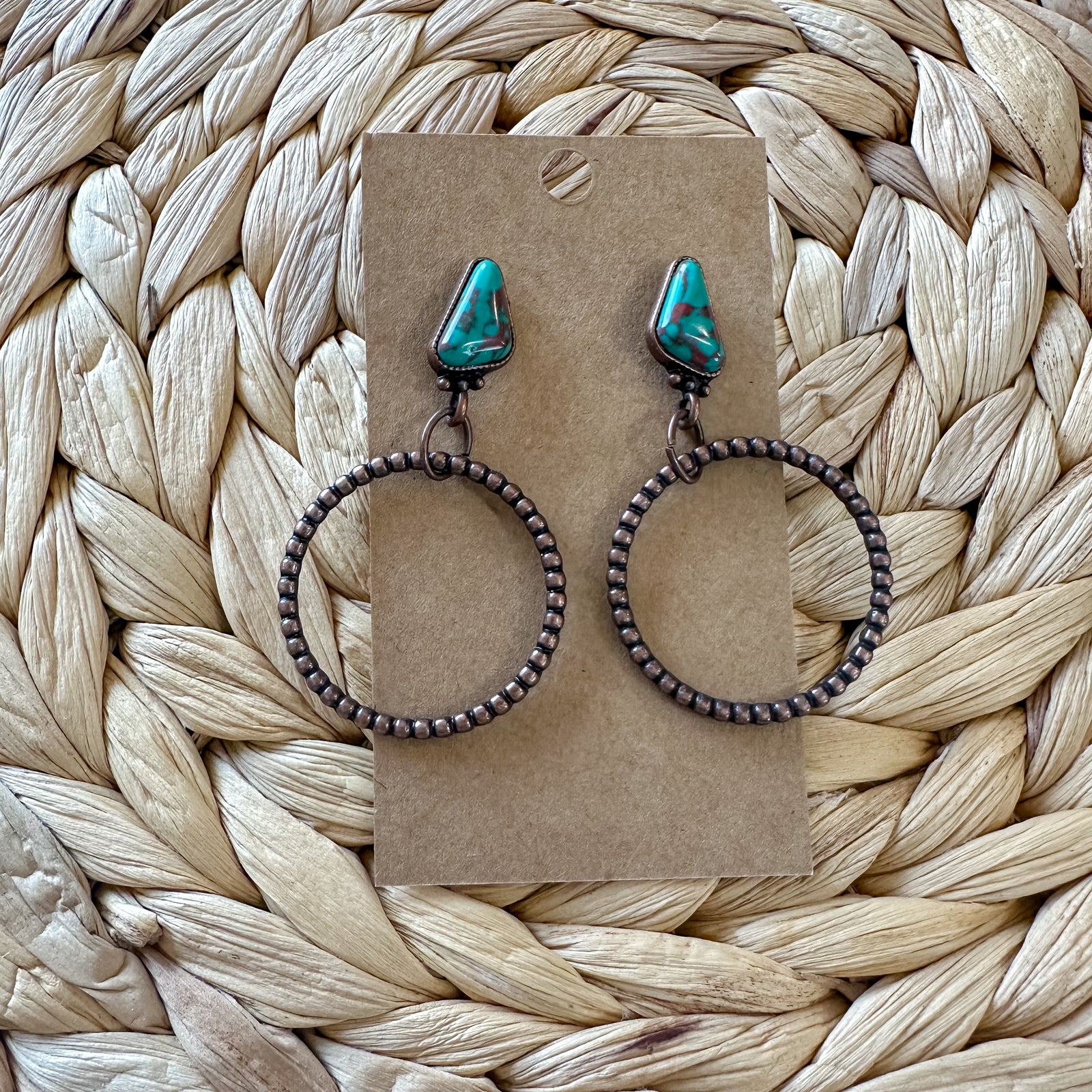 Roam Free Earrings | Copper