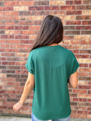 Landry Top | Hunter Green