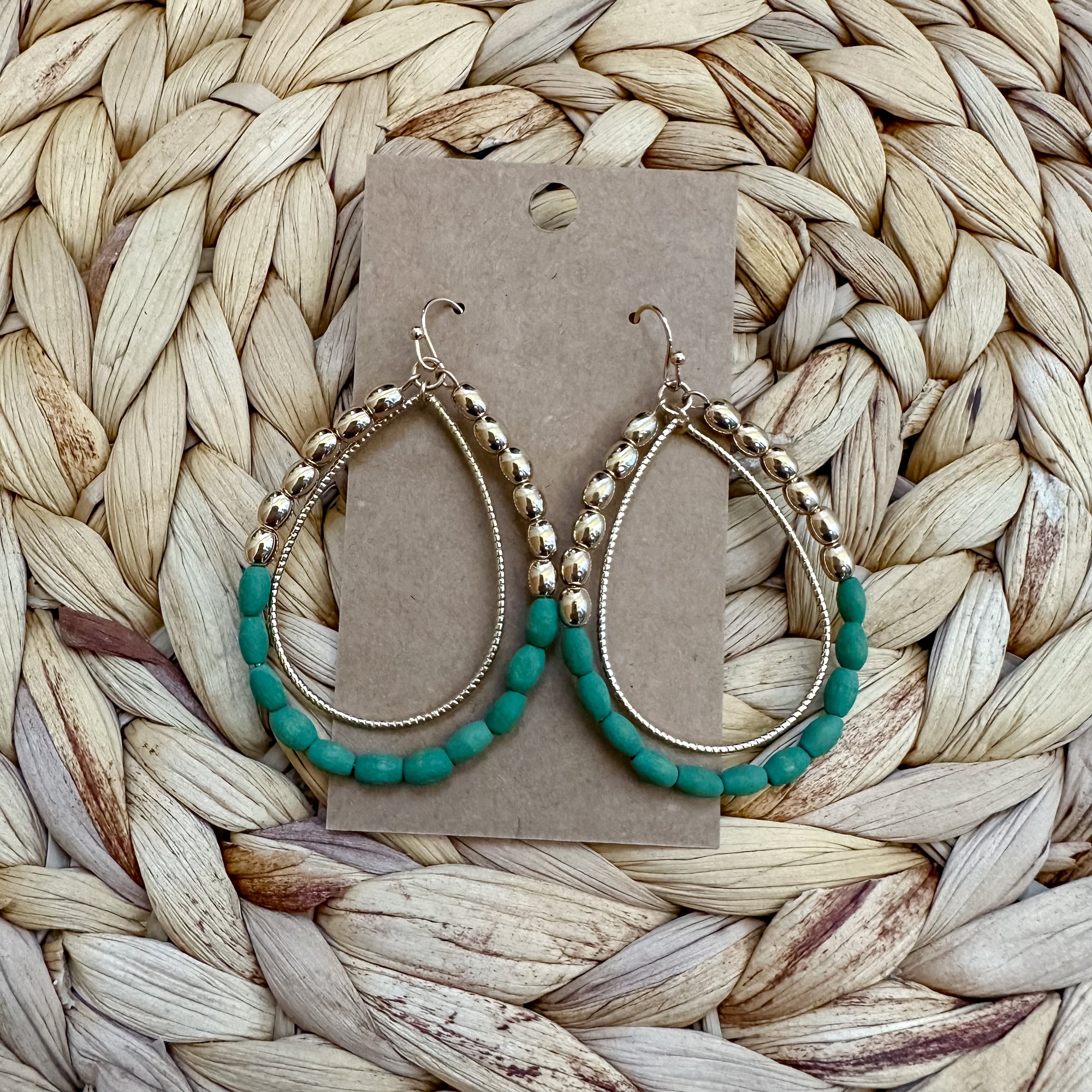 Melinda Earrings | Green