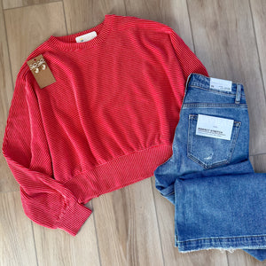 Renee Top | Red