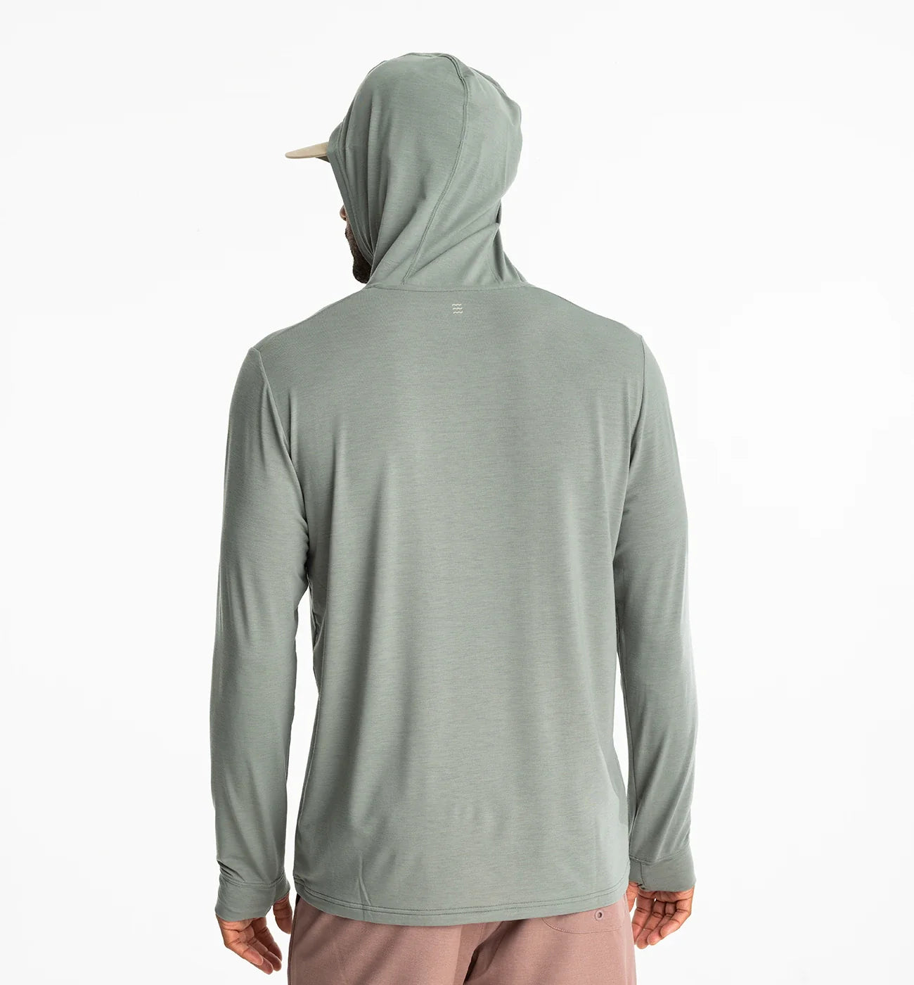 Free Fly Men's Elevate Lightweight Hoodie | Agave Green
