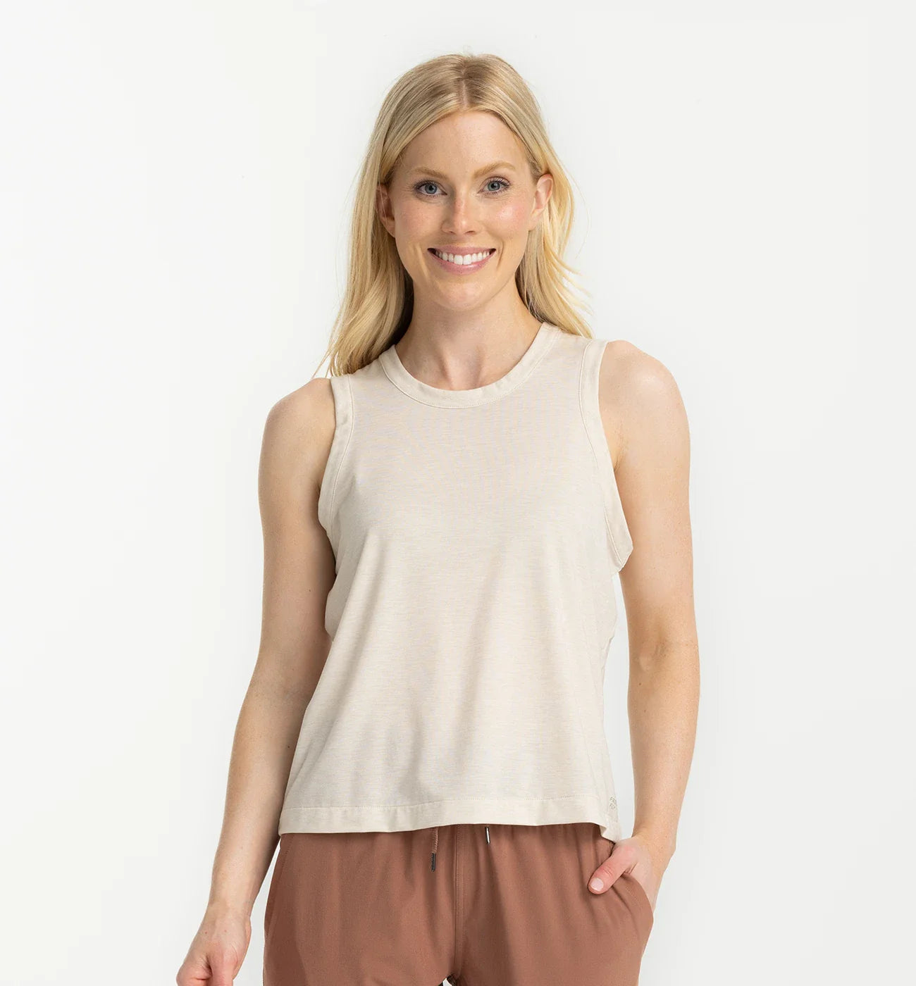 Free Fly Women's Elevate Lightweight Tank | Heather Birch