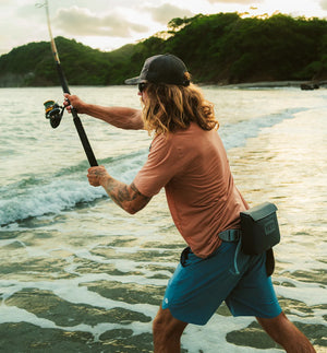 Free Fly Men's Elevate Lightweight Tee | Canyon Clay