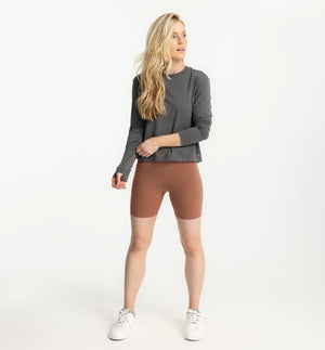 Free Fly Women's Elevate Long Sleeve | Smoke