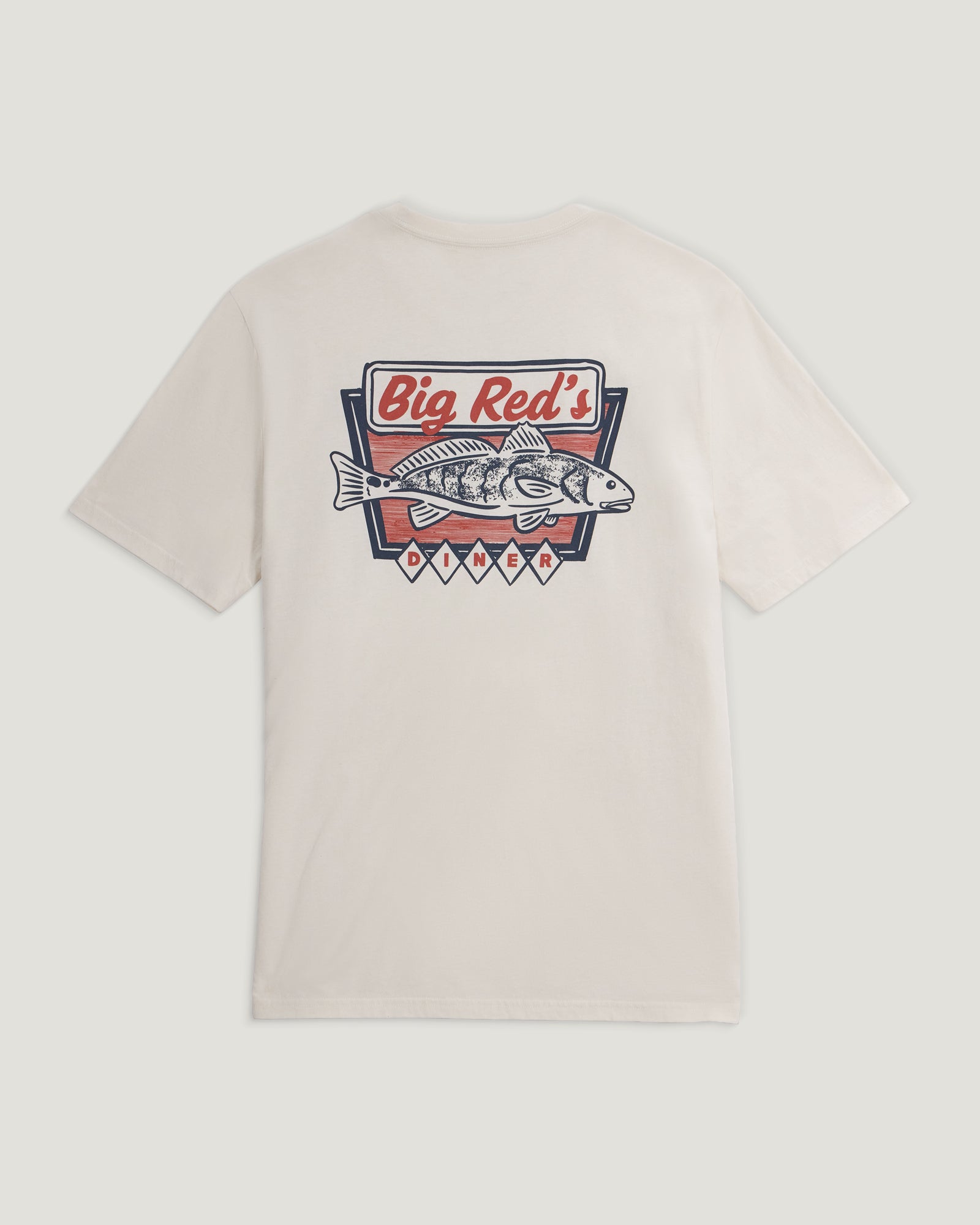 Free Fly Men's Big Red's Diner Tee | Heather Birch