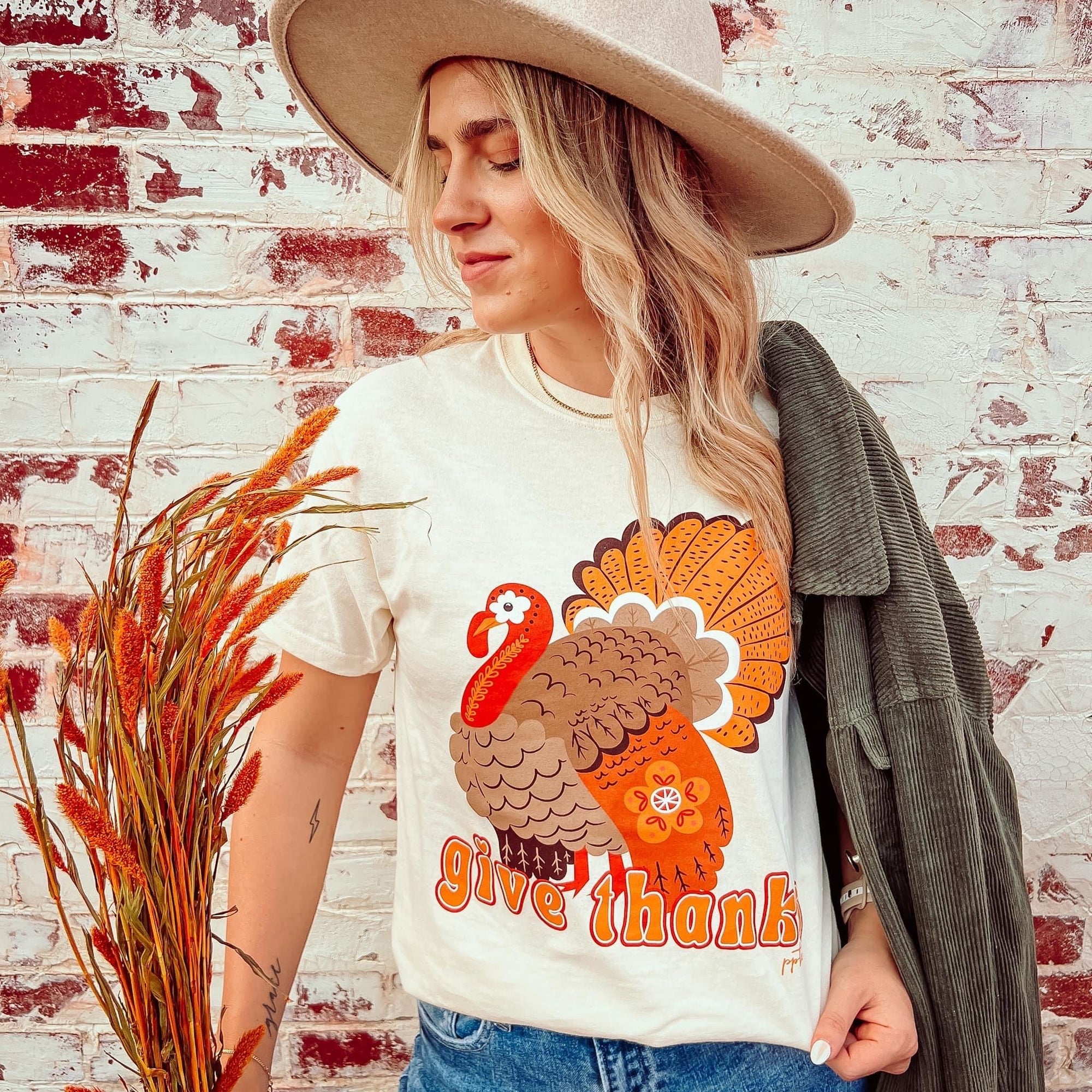 Give Thanks Turkey Tee