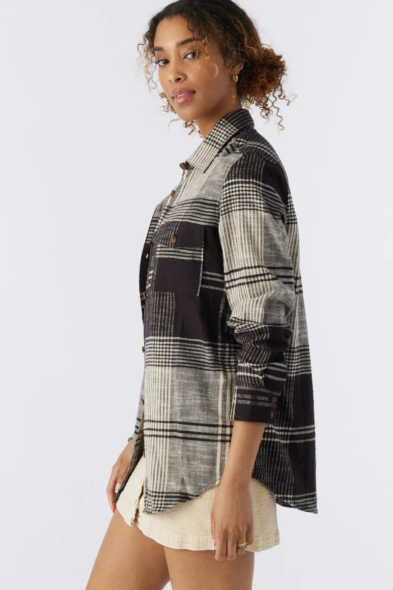 O'Neill Brooks Flannel Oversized Top