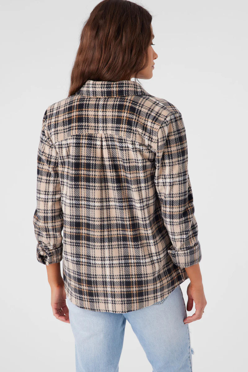 O'Neill Zuma Superfleece Flannel Shirt | Brown Sugar