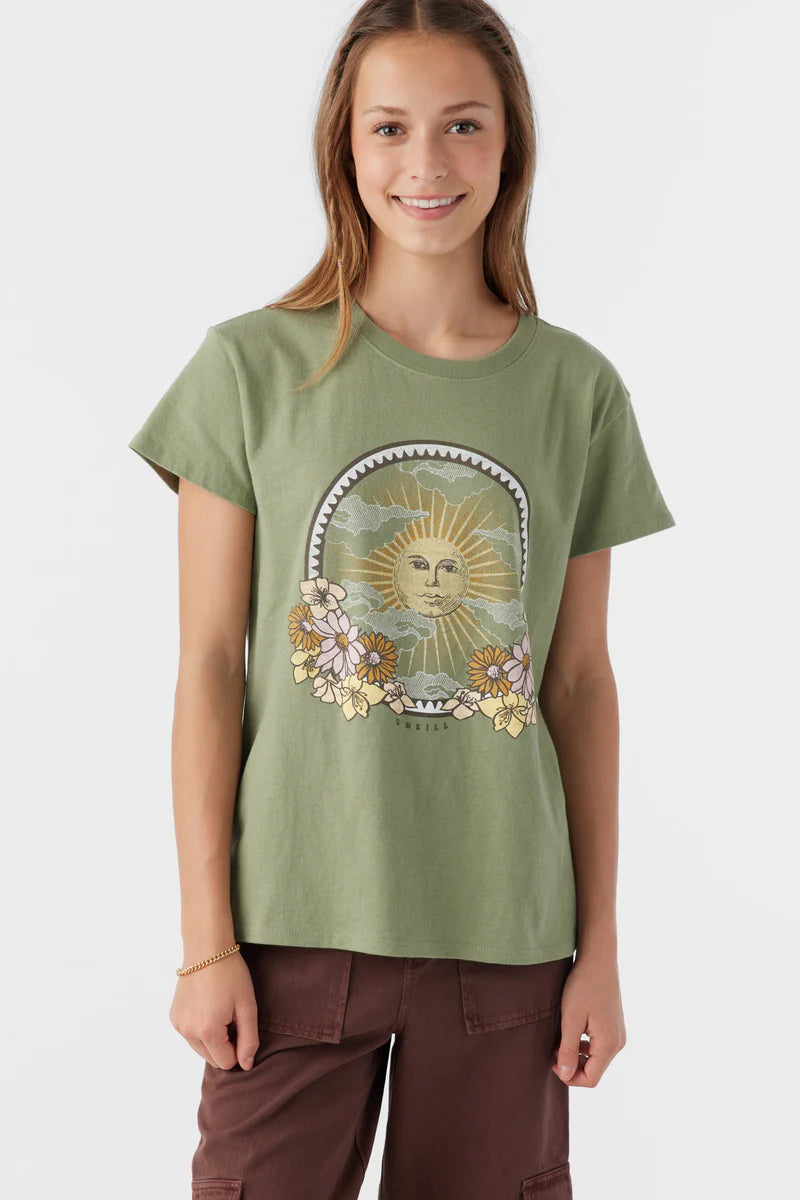 O'Neill Girl's Mystic Sun Tee