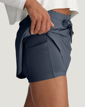 Free Fly Women's Driftlight Skirt | Storm Cloud