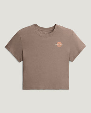 Free Fly Women's Sun Ripple Tee | Heather Fossil